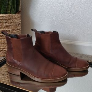 Cole Haan Mara Grand Chelsea Boot in Harvest Brown Leather (Waterproof)